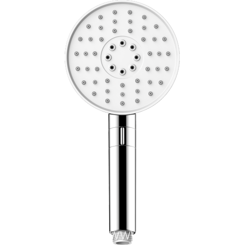 120mm Triple Function Round Push Dial Hand Shower